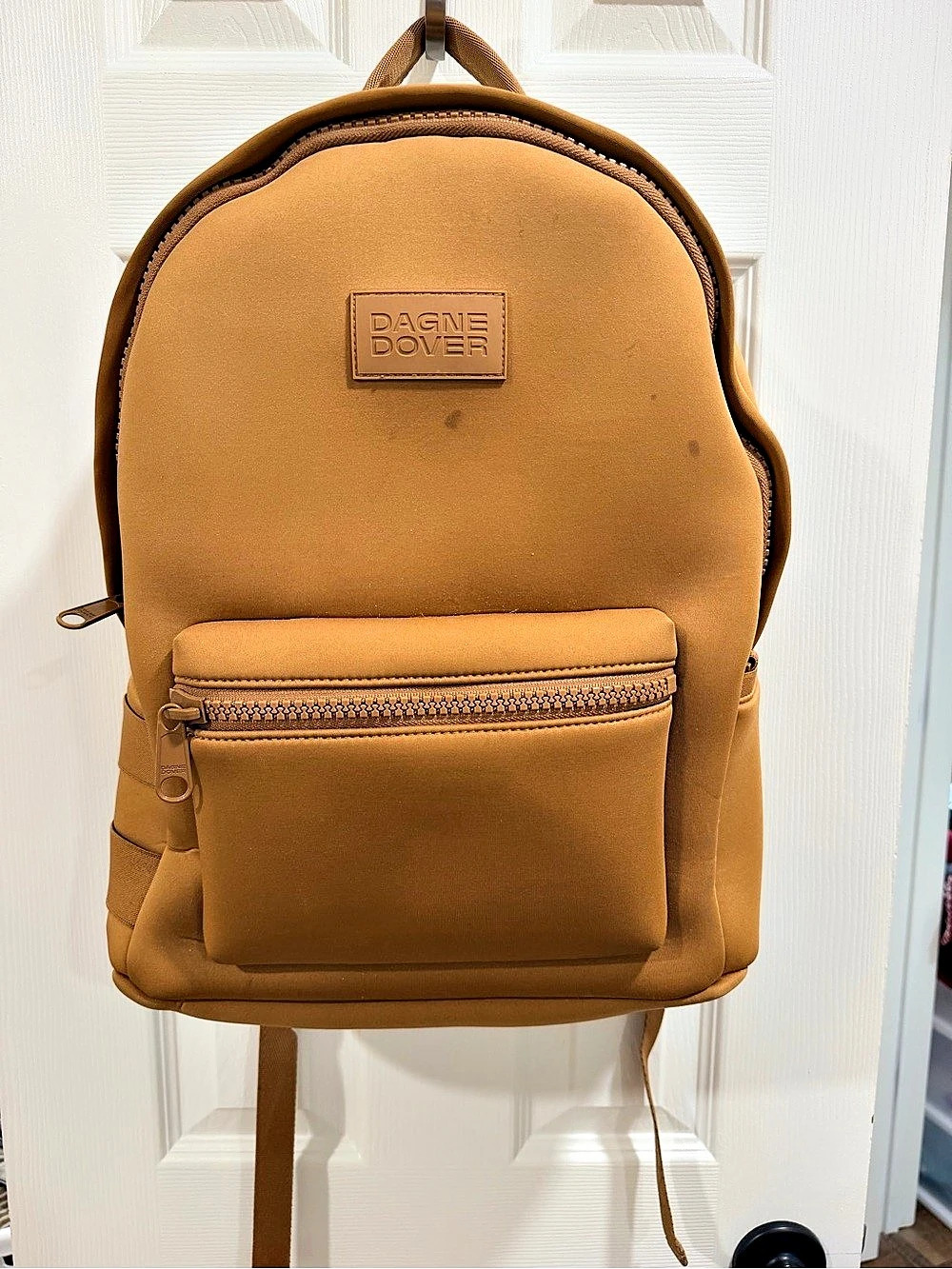 Dagne Dover Dakota Neoprene Backpack in Brown